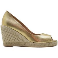 narf alpargatas peep toe f 3508 metalizado oro para mujer
