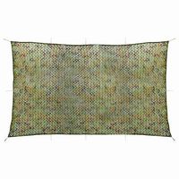 red de camuflaje con bolsa de almacenamiento verde 3x7 m vidaxl
