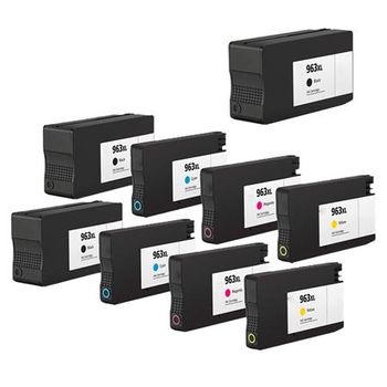 Compatible Multipack HP OfficeJet Pro 9022 Printer Ink Cartridges (9 Pack) -3JA30AE