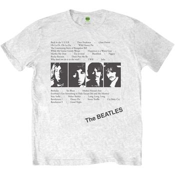 The Beatles Camiseta manga larga Album Tracks para hombre