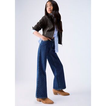 Liu Jo Vaqueros Jeans rectos con aplicaciones para niña