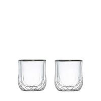vasos de doble pared para whisky - lote de 2