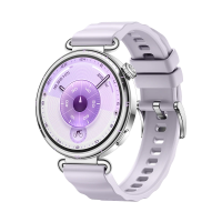 huawei watch gt 6 41mm violeta fluoroelastomero  hasta 21 dias de duracion de la bateria  conexion con android amp ios