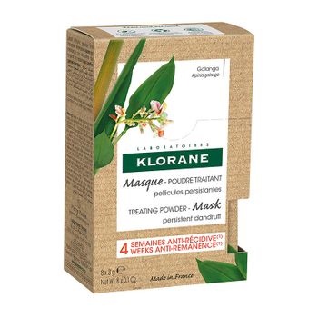 Klorane Mascarillas Tratamiento mascarilla en polvo con galanga