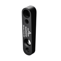 adaptador freno trasero shimano flat mount para disco de 160 mm