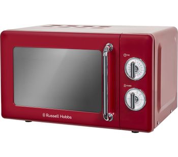 RUSSELL HOBBS RHRETMM705R Solo Microwave - Red, Red