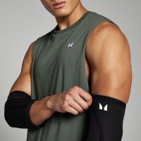 par de coderas de entrenamiento unisex de mp - negro - s