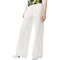lacoste jeans runway wide para mujer