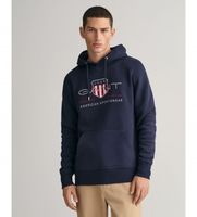 gant para hombre 2047082 sudadera con capucha archive shield marino m casual algodon