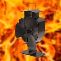 heat powered stove fan - money amp energy saving