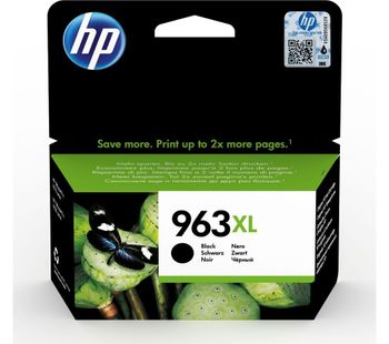 963XL Black Ink Cartridge, Black