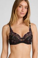 hunkemoller sujetador de aros no preformado lily negro