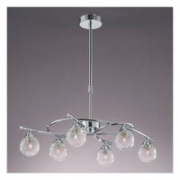 lampara de techo lotto 6 luces