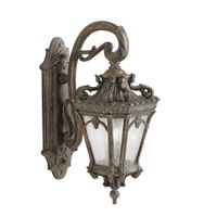 aplique de pared de exterior tournai 2 luces