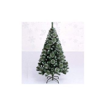 Árbol Pino De Navidad Verde Nieve 210 Cm Árbol Nevado Artificial Navideño 2.1m