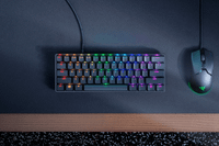 teclado gaming razer huntsman mini  purple switch  rgb