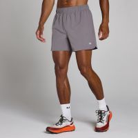 short de entrenamiento tejido de 5  para hombre de mp - grafito - xl