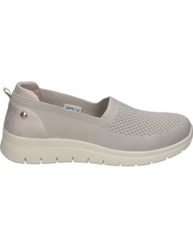 Zapatos Mocasines Con Cuña Para Mujer Amarpies Amd28396 Beige 39