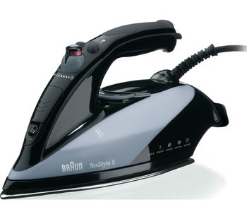 BRAUN TexStyle 5 TS545EA Steam Iron - Black, Braun