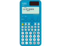 calculadora cientifica - casio fx-85spcw energia solar y pilas 10  2 digitos azul