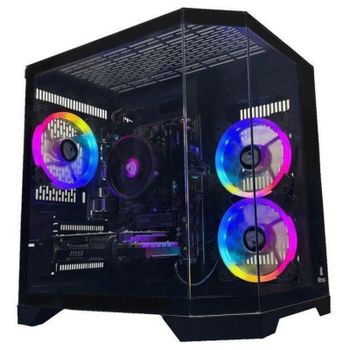 PC Sobremesa Nitropc Avanzado Intel Core i5-12400F 16 GB 1TB SSD RTX 3050 Windows 11 Negro