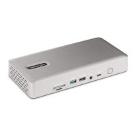 docking station thunderbolt 4 startech usb 7xusb hdmi 2xdp 25gbe pd 98w gris