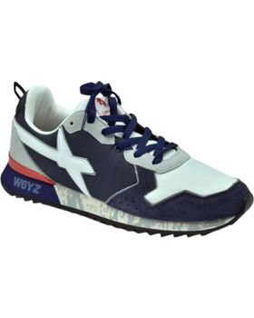de W6YZ ZAPATILLAS SUEDE-NYLON AZUL