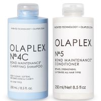 olaplex clarifying shampoo bundle no4c and no5