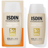 isdin fusion water magic color light spf50 50 ml
