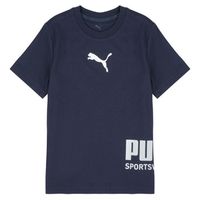 puma camiseta puma sport graphic tee para nino