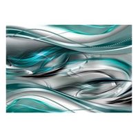 papel pintado 3d - tunnels green 350x245 cm