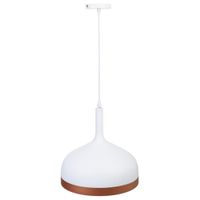 lampara de techo de metal cobre 30x30x35 cm