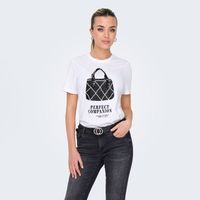 only camiseta blanca 15343171-bright white