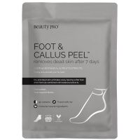 beautypro foot and callus peel with over 17 botanical and fruit extracts 1 pair
