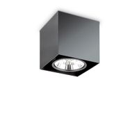lampara de techo negra a 150 x a 150 x p 150 mm
