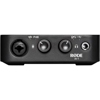 Interfaz de audio USB Rode AI-1 24-bit/96kHz USB Tipo C Escritorio Negro