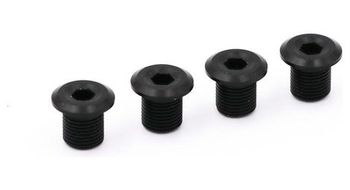 Plato rennen xl bolts negro  x4