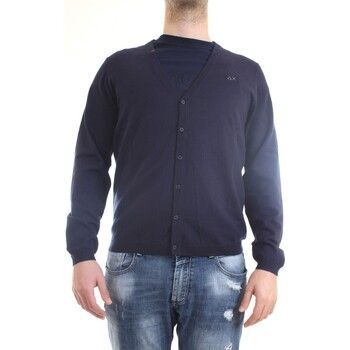 Sun68 Chaqueta de punto K40103 para hombre