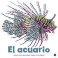 el acuario: criaturas marinas para colorear