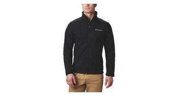 Chaqueta softshell columbia ascender negro hombre