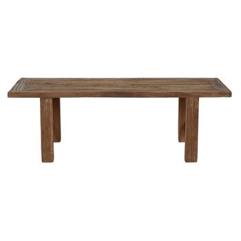 Mesa Centro Teca Reciclada 140x70x45 33,20 Natural