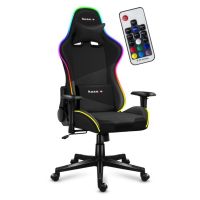 silla gaming huzaro force 62 rgb diseno racing respaldo reclinable hasta 180