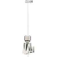 kit cuelga automatico - colgador de nylon  soporta hasta 15 kg nylon 15-18 regulable con una sola mano  incluye guia gancho y cable