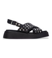 xti para mujer 14523901-negro sandalias 145239 negro 37 plano hebilla casual deportivo