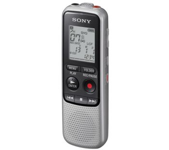SONY ICDBX140 Digital Voice Recorder - Silver, Silver