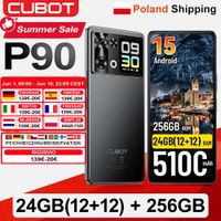 envio desde polonia telefono inteligente cubot p90 android 15 241212gb  256gb 688 120hz 64mp 5100mah telefono movil nfc huella dactilar