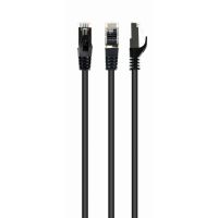 cable de red gembird pp6a-lszhcu-bk-15m 15m cat6a rj-45 foil blindado lszh oro negro