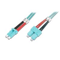 digitus cable de conexion de fibra optica multimode om3 lcsc 1m