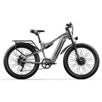 Bicicleta De Montaña Eléctrica Shengmilo S600, Motor Dual De 2000w 48v 17,5ah