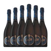 hill brut nature cava joven 75 cl 115 vol pack de 6 unidades